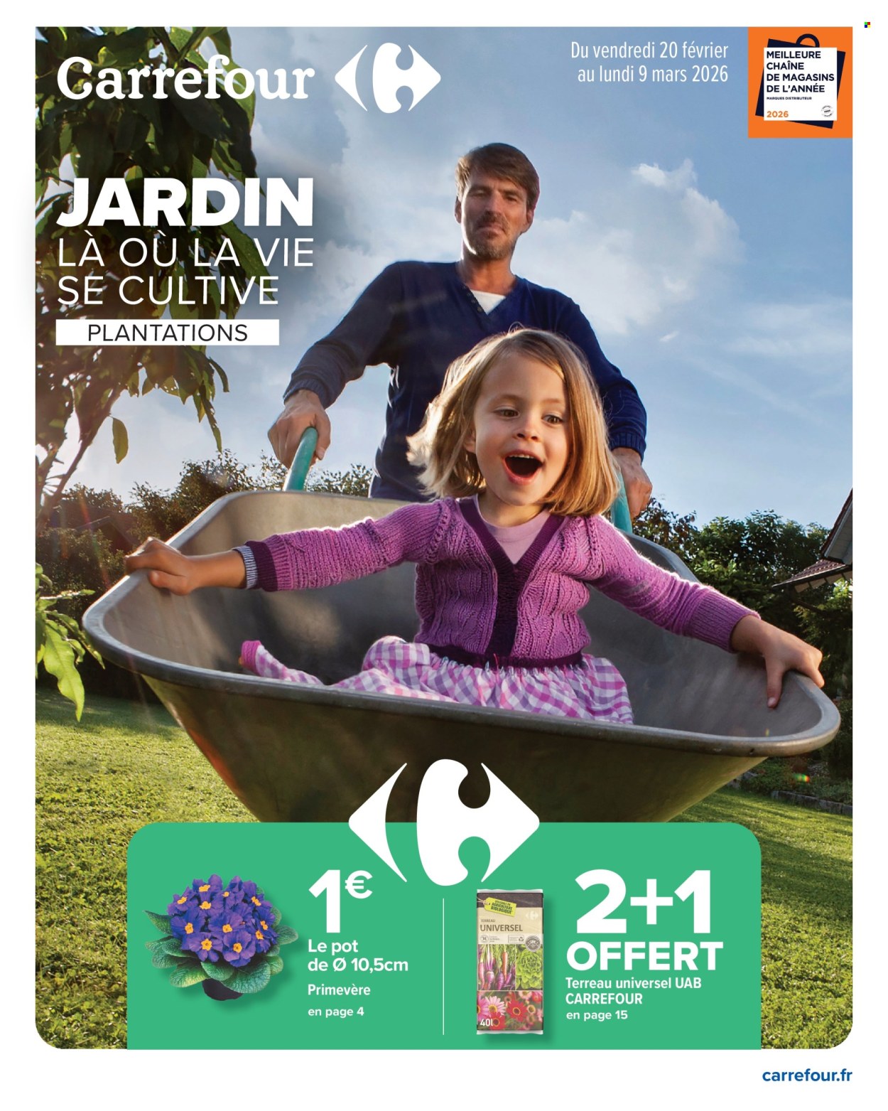 Catalogue Carrefour Hypermarchés - 20/02/2026 - 09/03/2026. Page 1