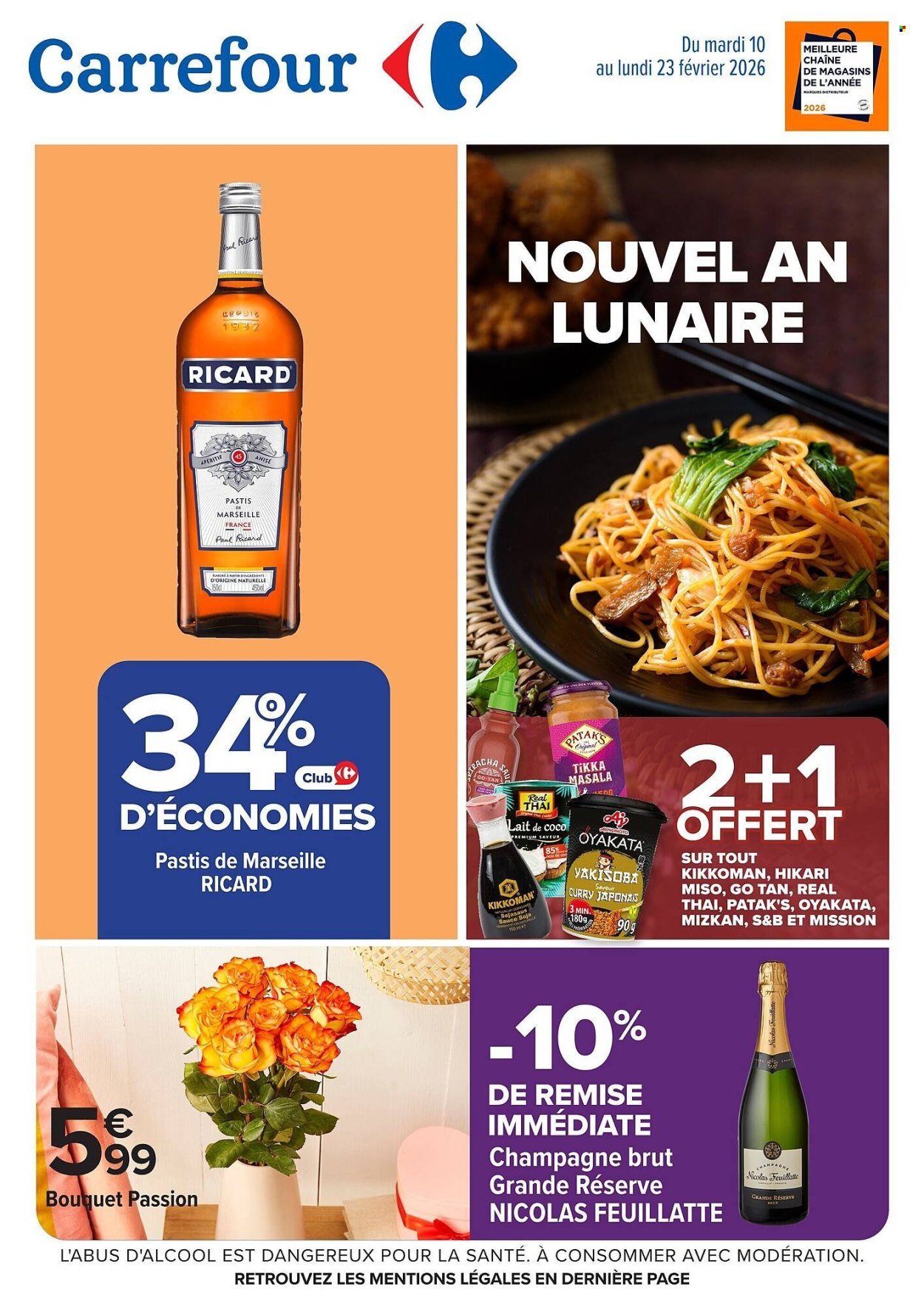 Catalogue Carrefour Hypermarchés - 10/02/2026 - 23/02/2026. Page 1
