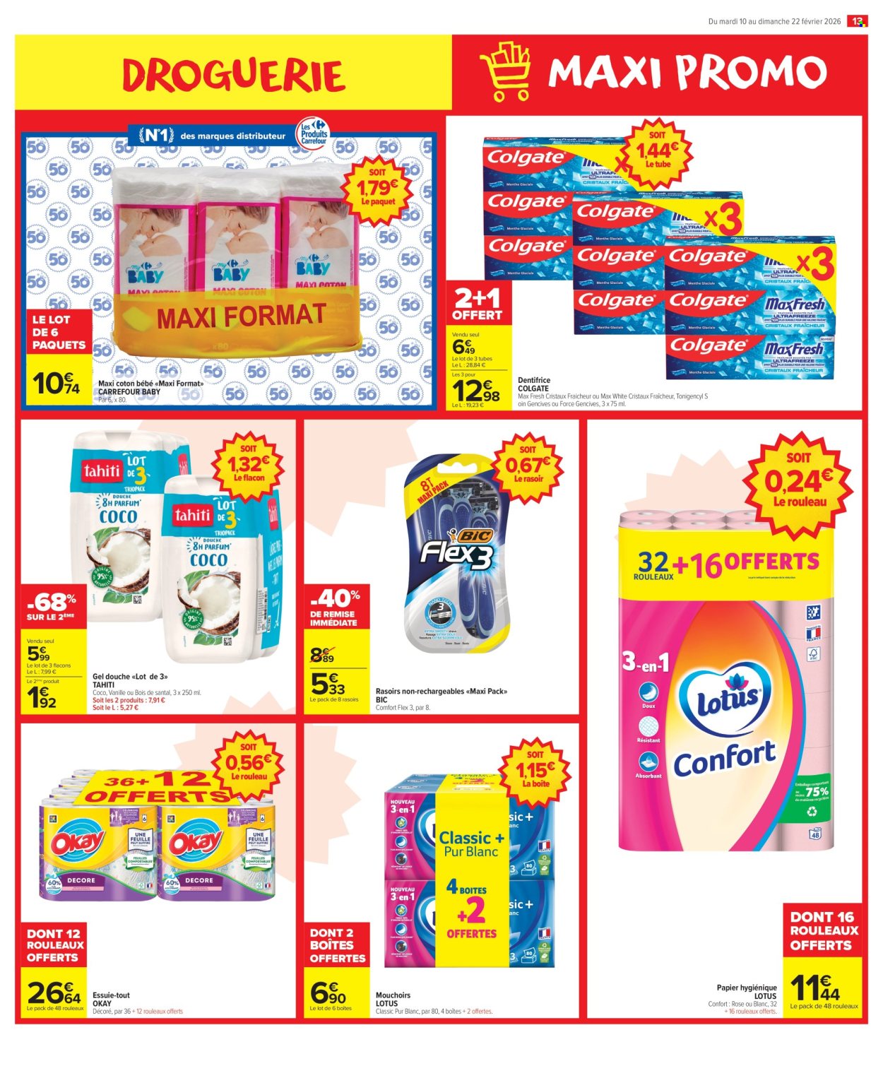 Catalogue Carrefour Market - 10/02/2026 - 22/02/2026. Page 13