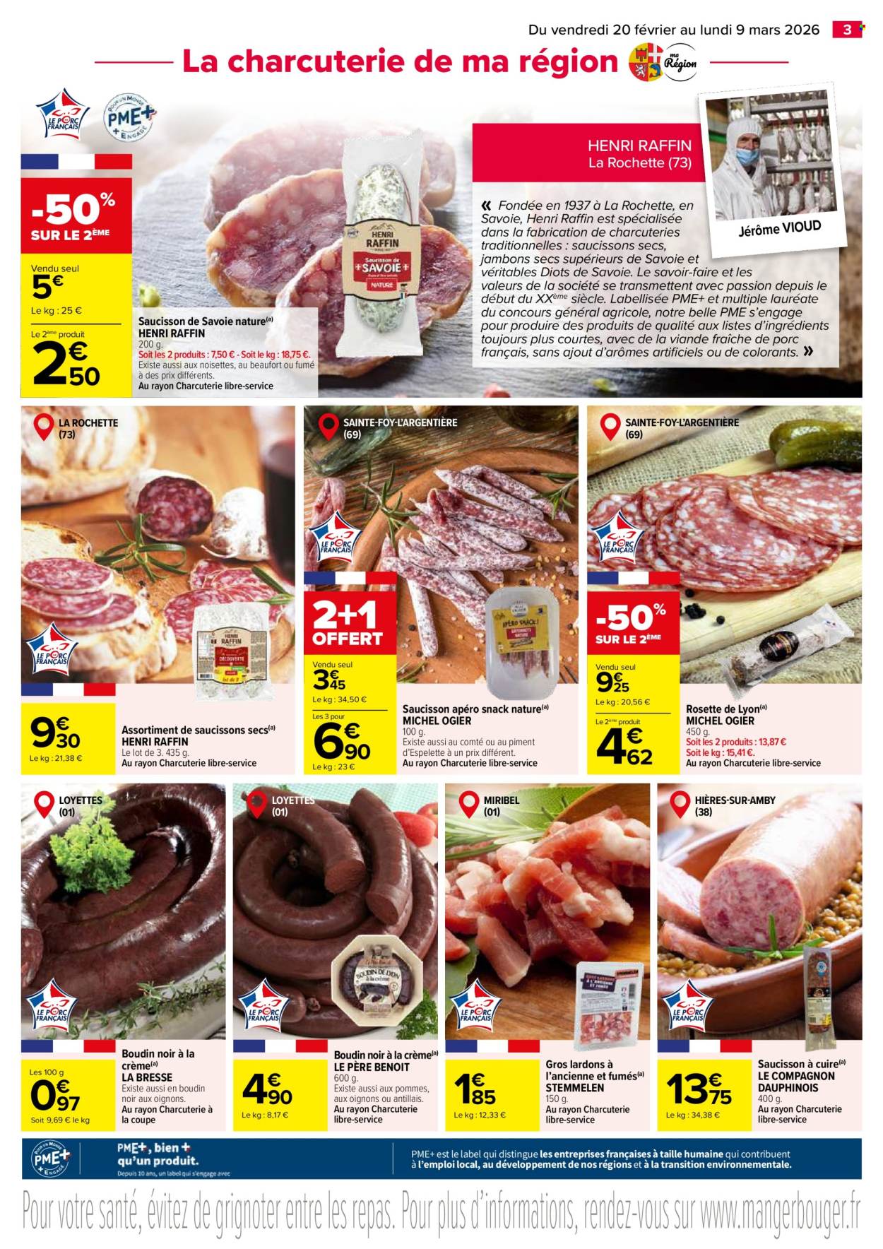 Catalogue Carrefour Hypermarchés - 20/02/2026 - 09/03/2026. Page 3