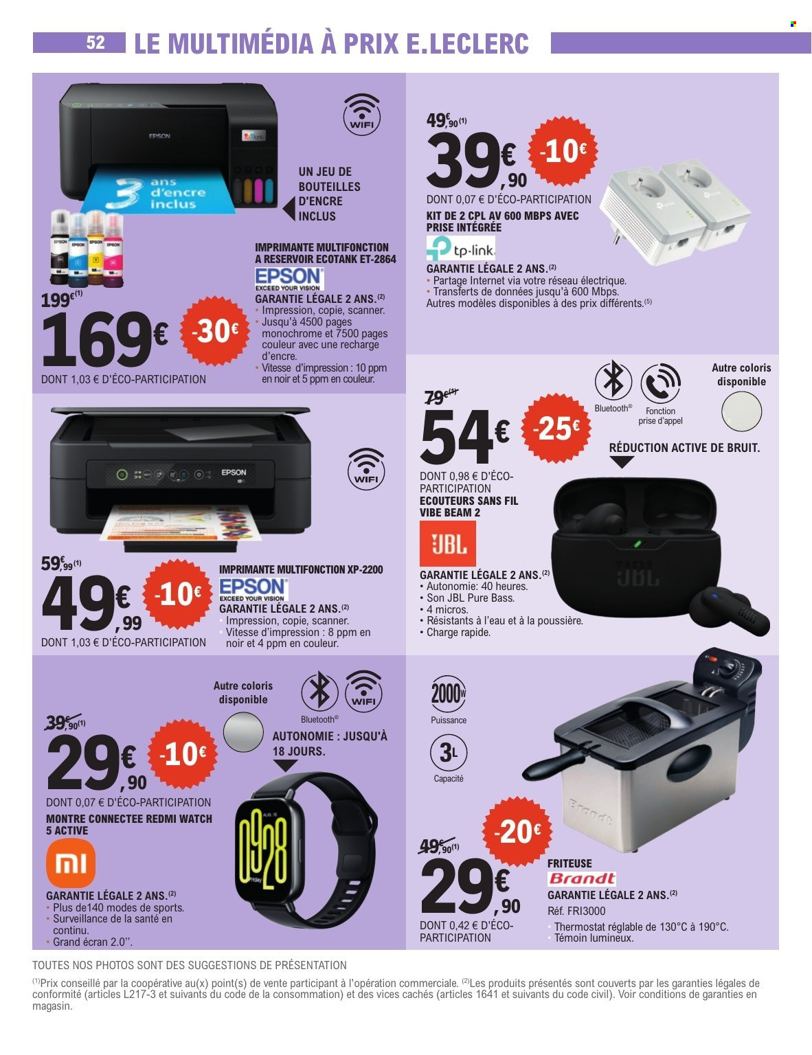 Catalogue E.Leclerc - 10/02/2026 - 21/02/2026. Page 52