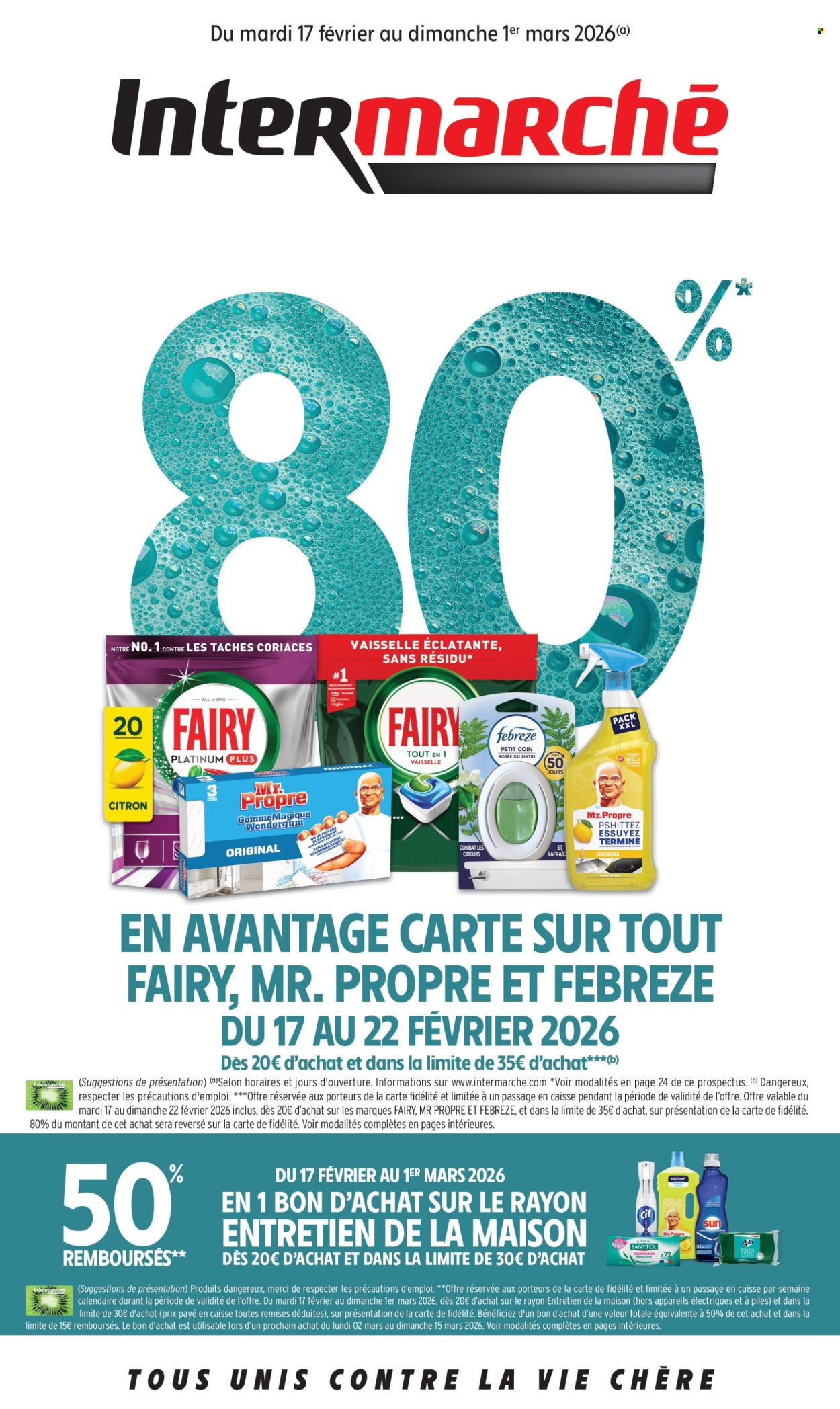 Catalogue Intermarché Super - 17/02/2026 - 01/03/2026. Page 1