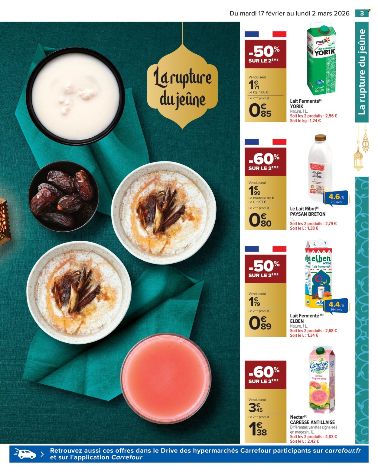 Catalogue Carrefour Hypermarchés - 17/02/2026 - 02/03/2026. Page 3