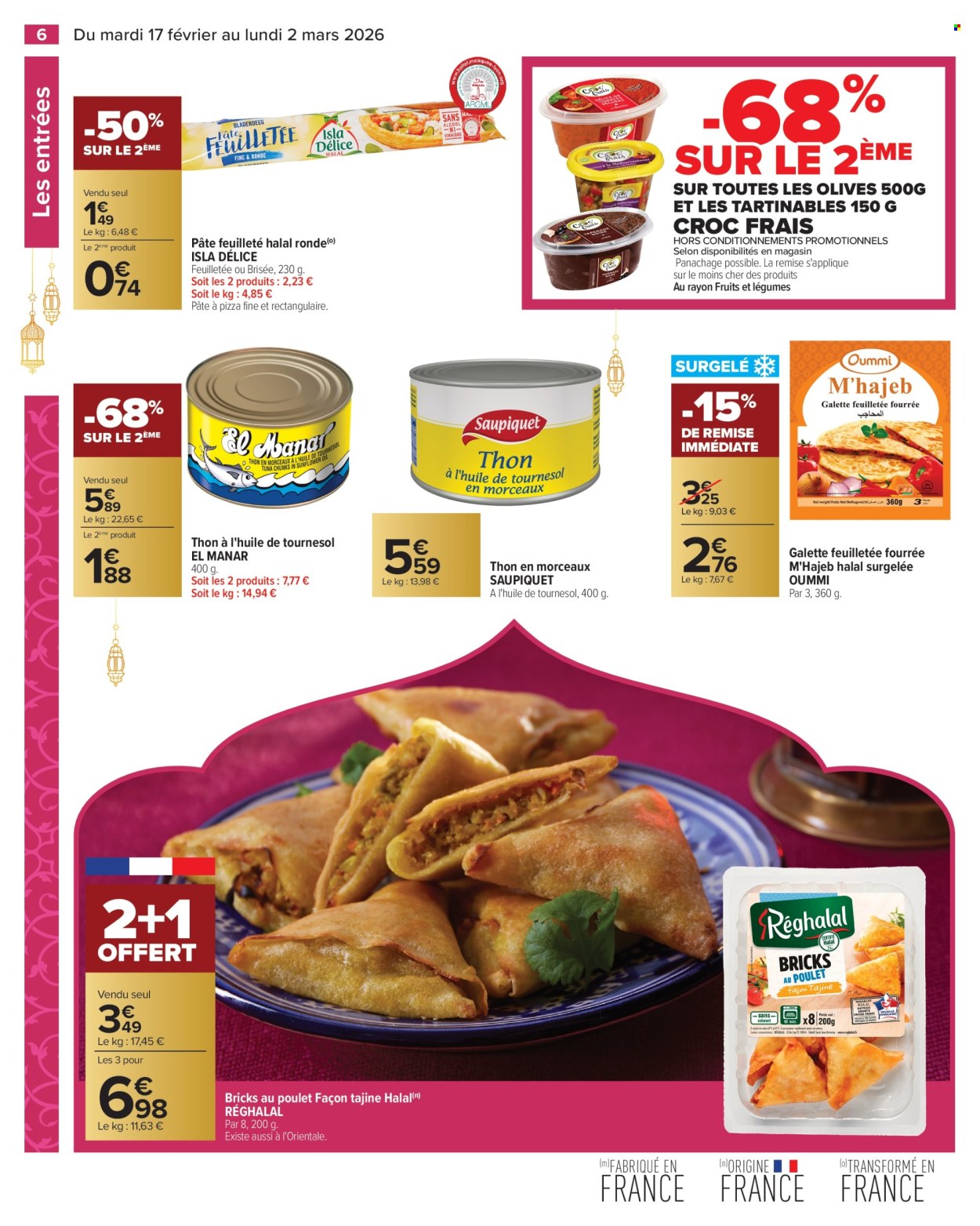 Catalogue Carrefour Hypermarchés - 17/02/2026 - 02/03/2026. Page 6