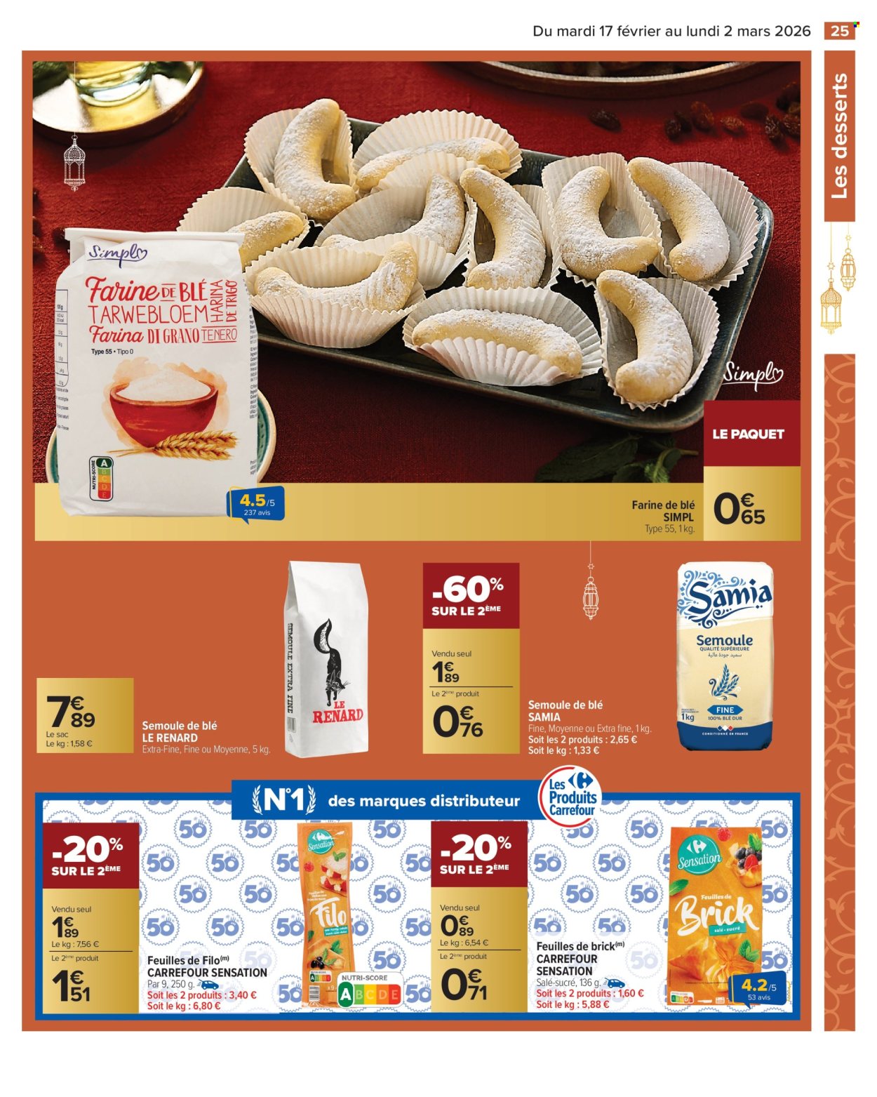 Catalogue Carrefour Hypermarchés - 17/02/2026 - 02/03/2026. Page 25