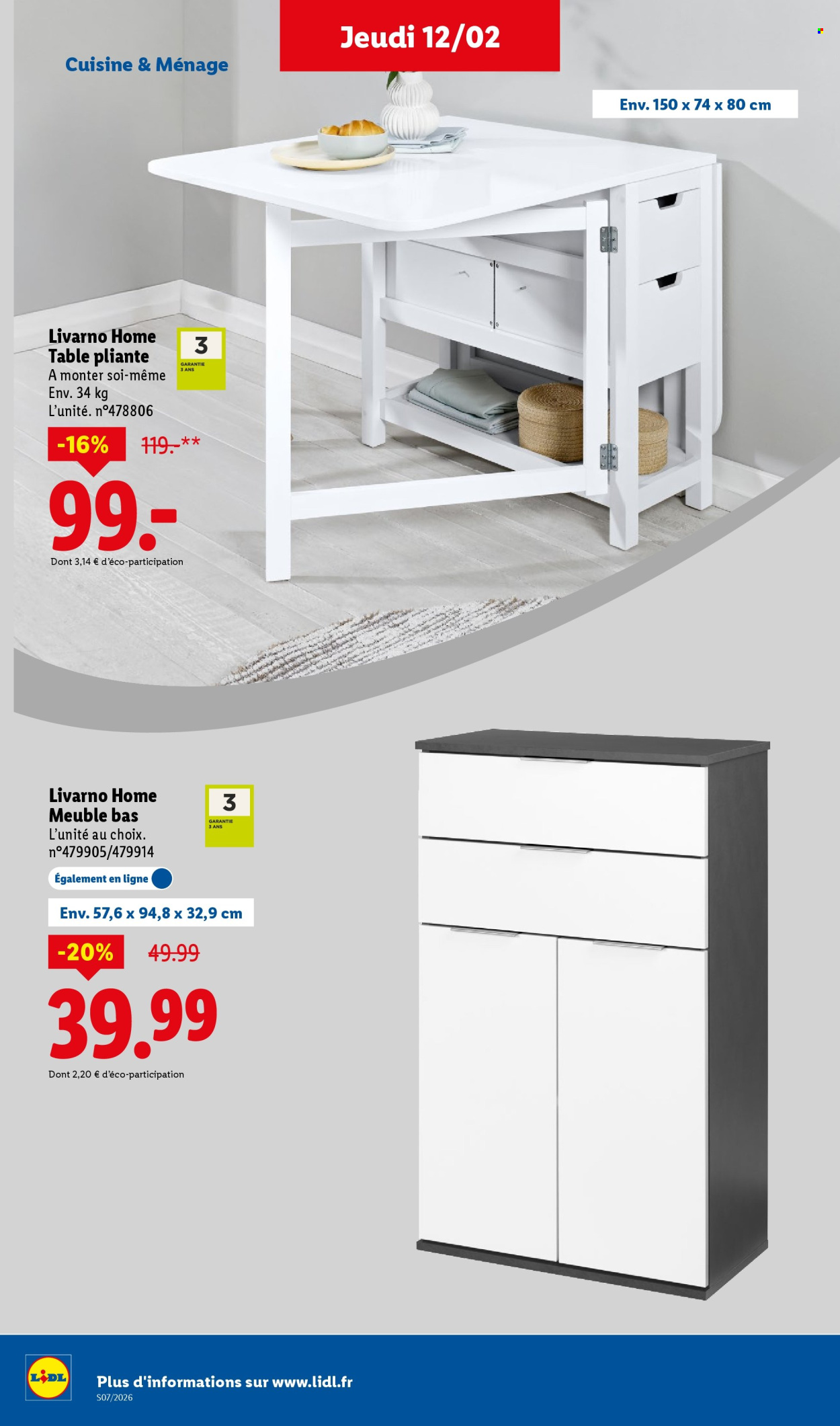 Catalogue Lidl - 12/02/2026 - 16/02/2026. Page 12