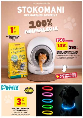Catalogue Stokomani - 11/02/2026 - 22/02/2026.