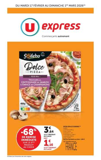 Catalogue U express - 17/02/2026 - 01/03/2026.