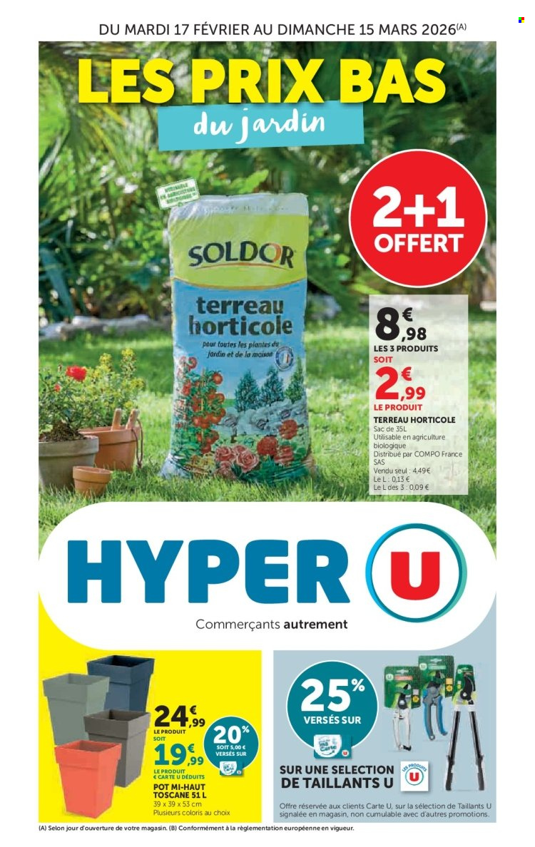 Catalogue HYPER U - 17/02/2026 - 15/03/2026. Page 1