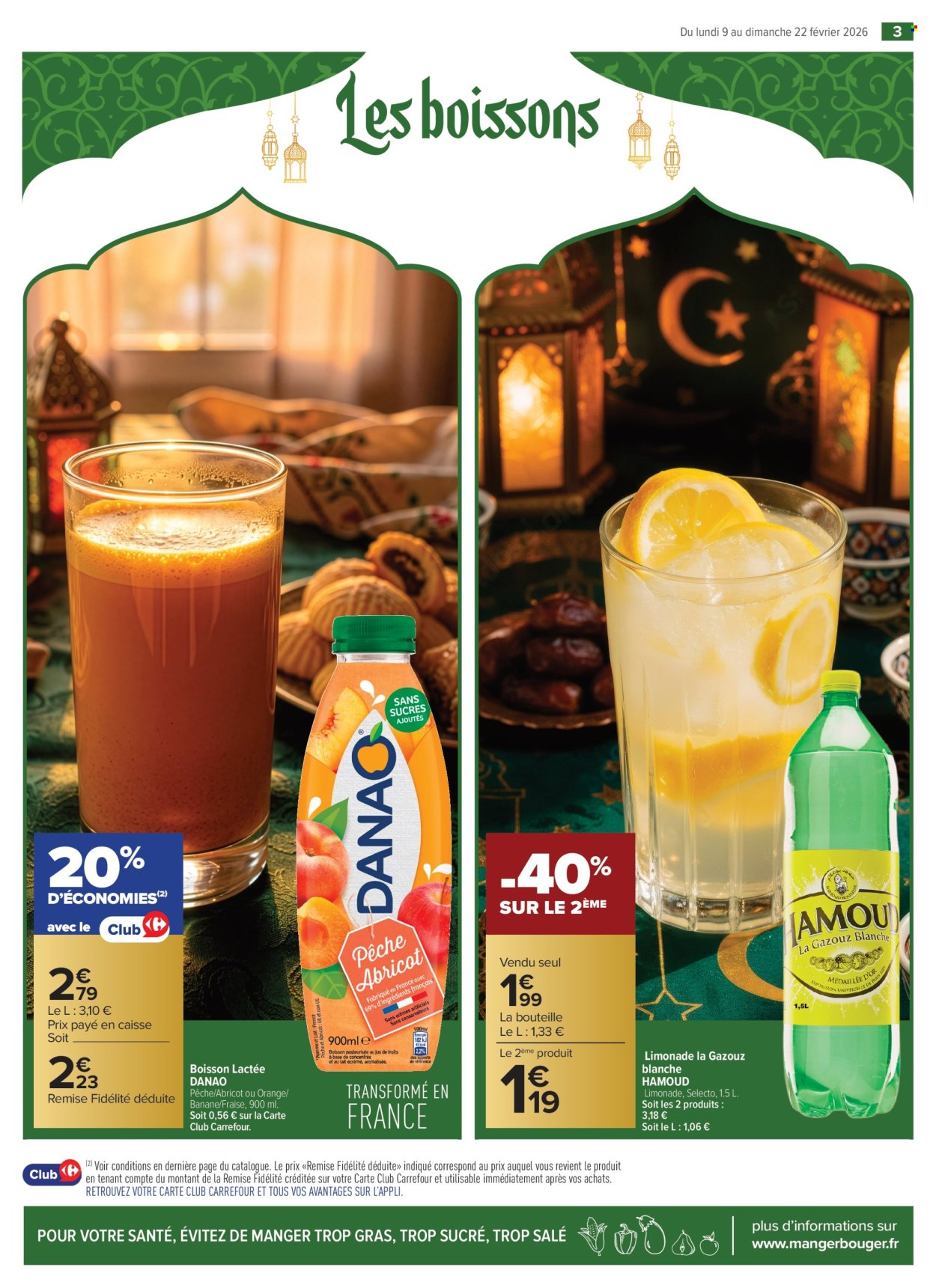 Catalogue Carrefour Contact - 09/02/2026 - 22/02/2026. Page 3