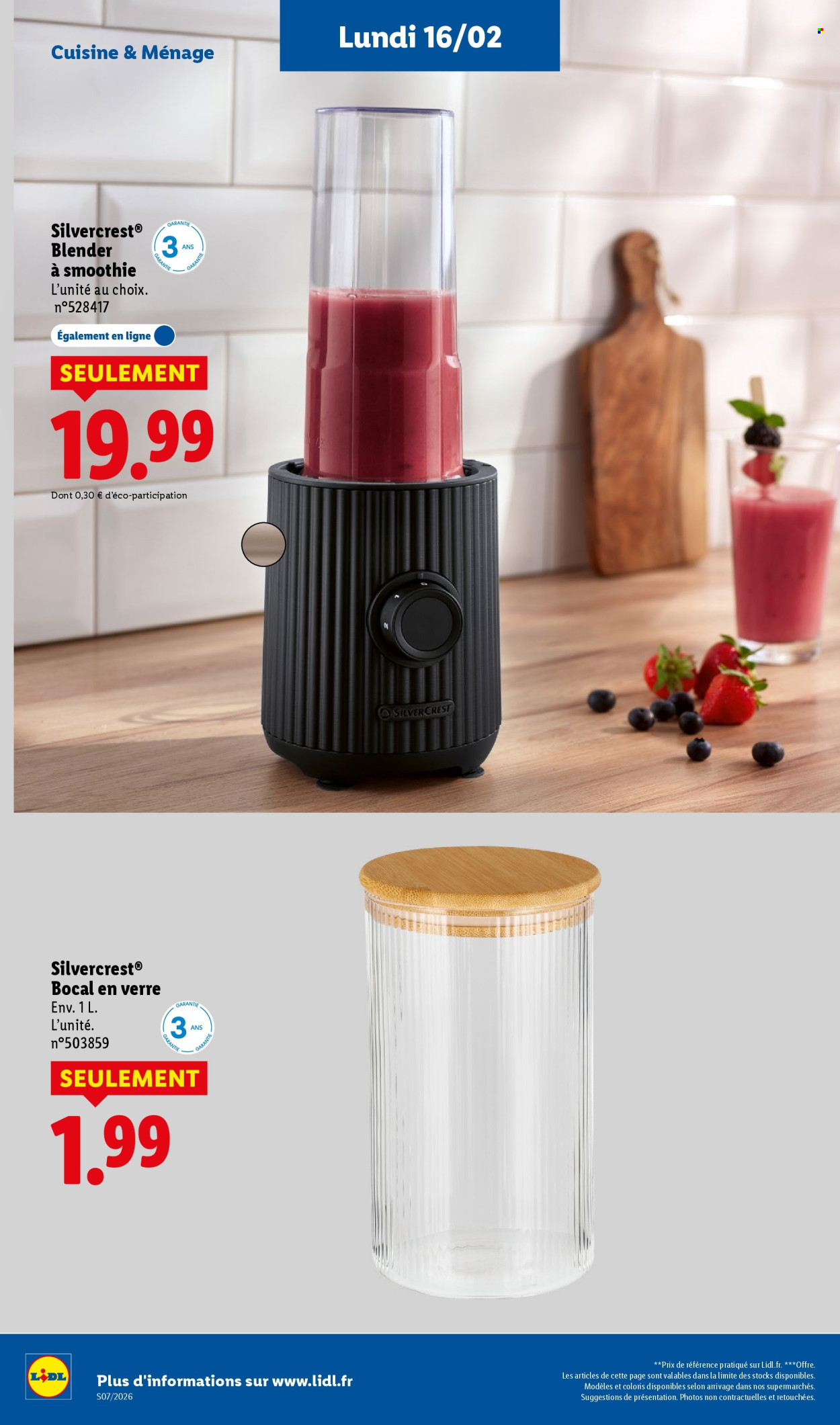 Catalogue Lidl - 16/02/2026 - 19/02/2026. Page 4