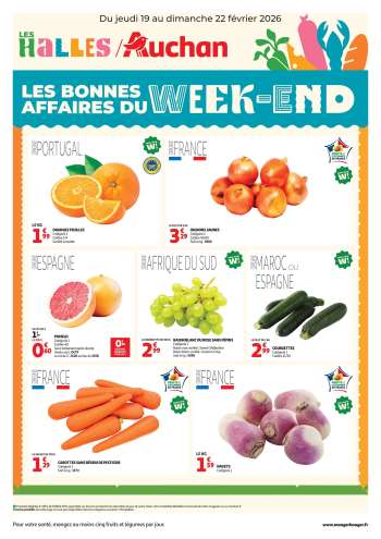 Catalogue Auchan - 19/02/2026 - 22/02/2026.