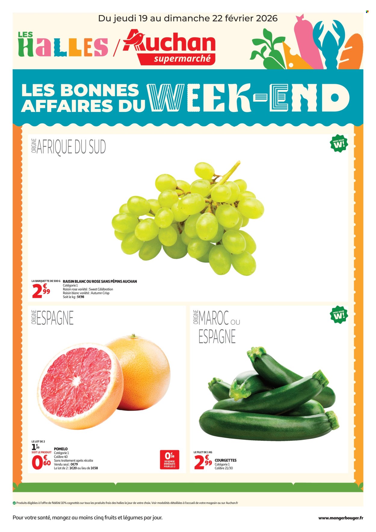 Catalogue Auchan - 19/02/2026 - 22/02/2026. Page 1