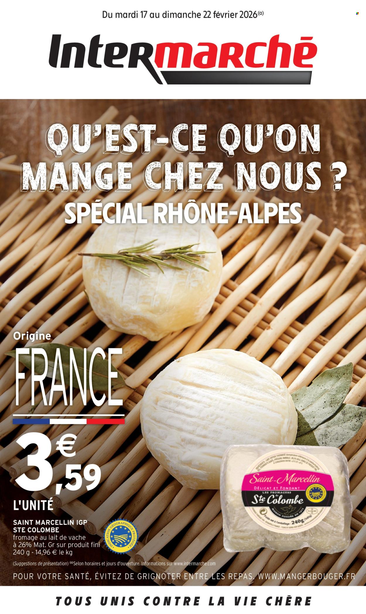 Catalogue Intermarché - 17/02/2026 - 22/02/2026. Page 1