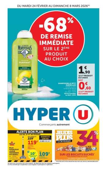 Catalogue HYPER U - 24/02/2026 - 08/03/2026.