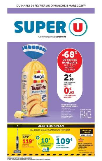 Catalogue SUPER U - 24/02/2026 - 08/03/2026.