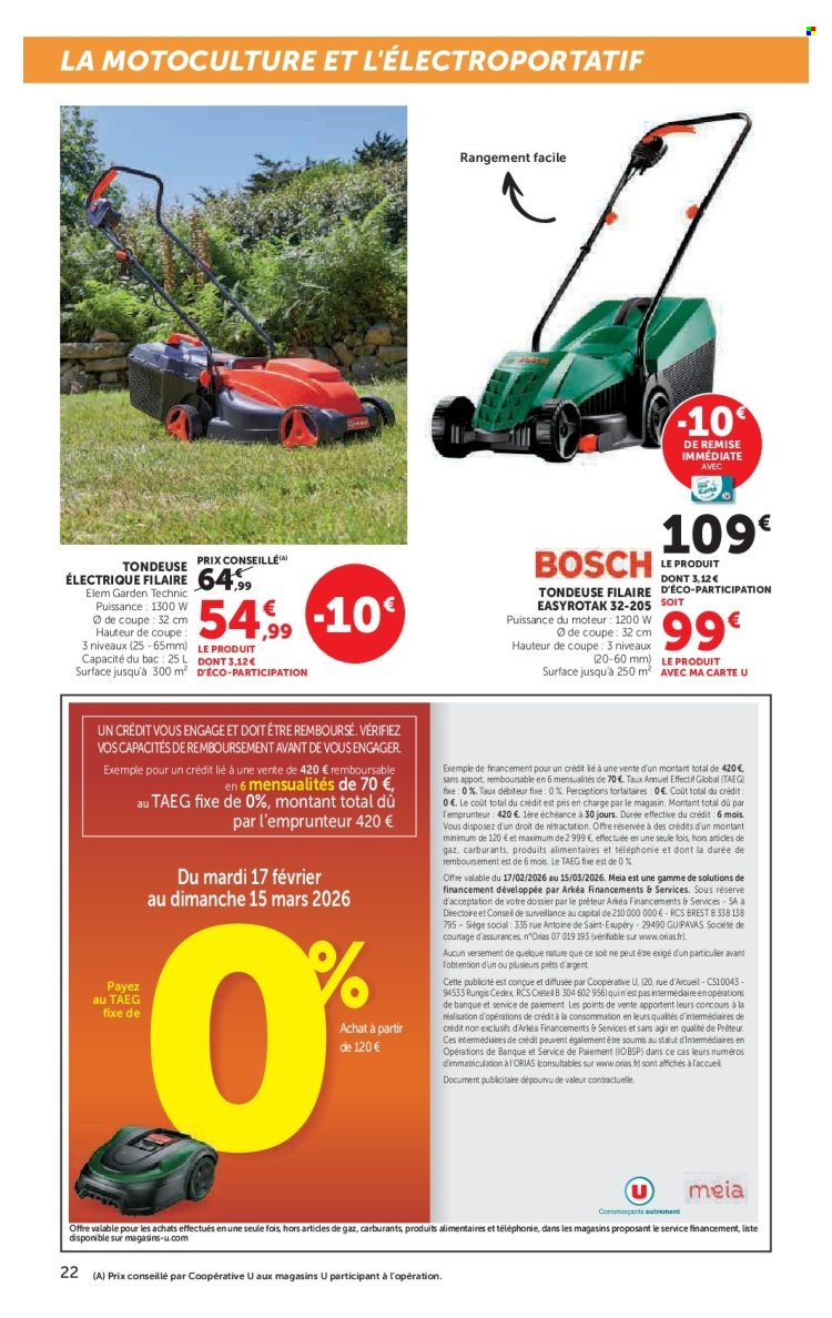 Catalogue SUPER U - 24/02/2026 - 22/03/2026. Page 22