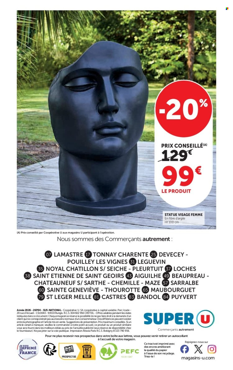 Catalogue SUPER U - 24/02/2026 - 22/03/2026. Page 32