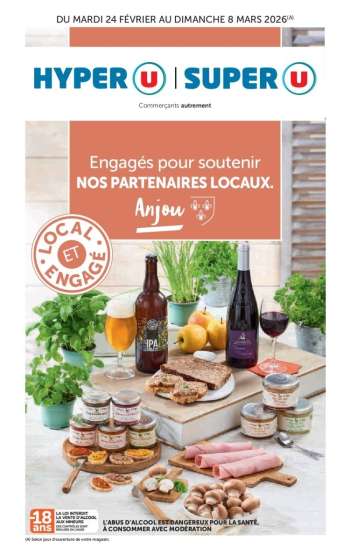Catalogue Magasins U - 24/02/2026 - 08/03/2026.