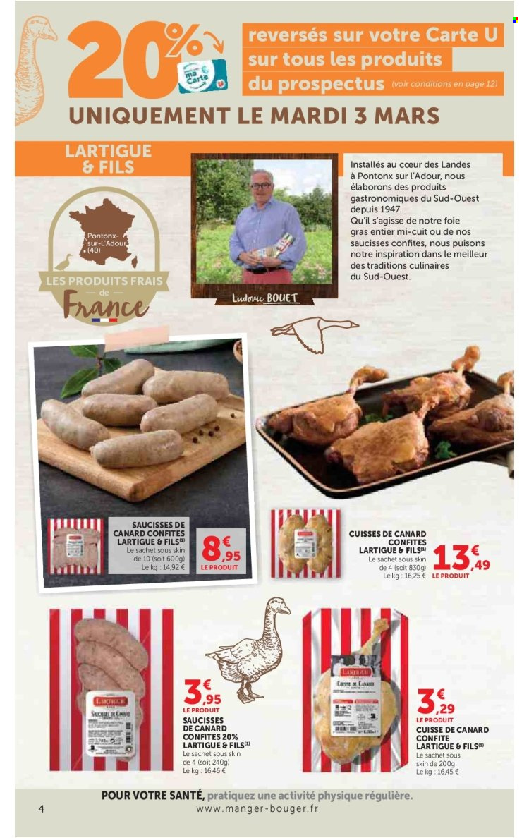 Catalogue SUPER U - 24/02/2026 - 08/03/2026. Page 4
