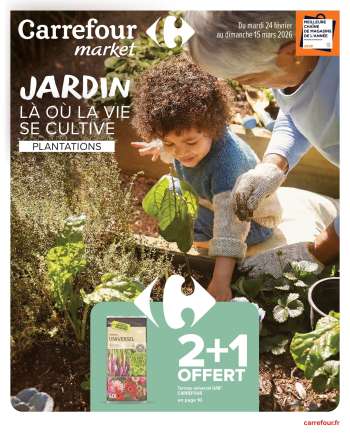 Catalogue Carrefour Market - 24/02/2026 - 15/03/2026.