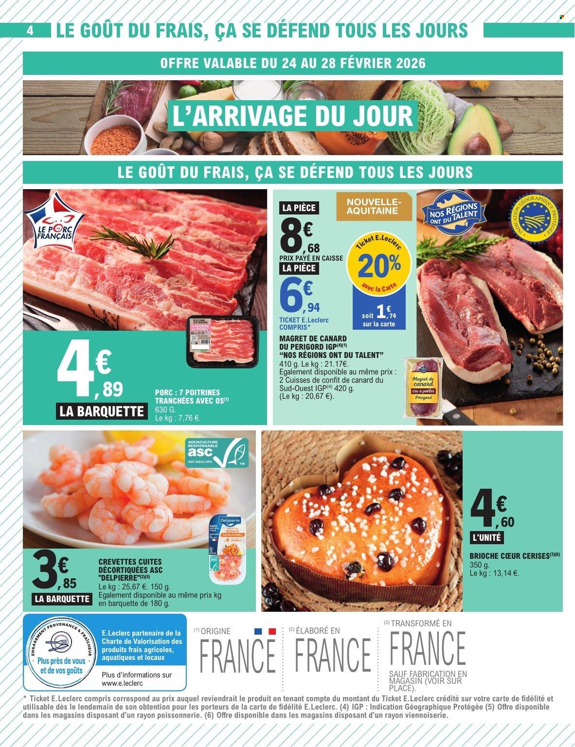Catalogue E.Leclerc - 24/02/2026 - 07/03/2026. Page 4