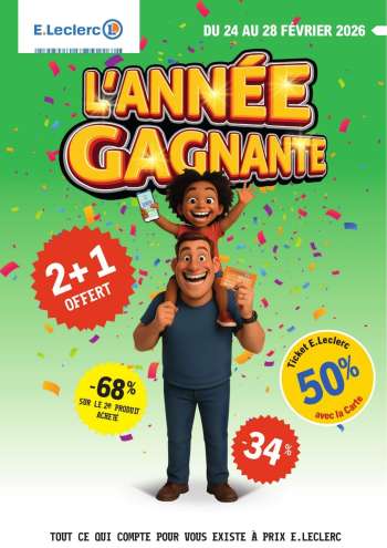 Catalogue E.Leclerc - 24/02/2026 - 28/02/2026.