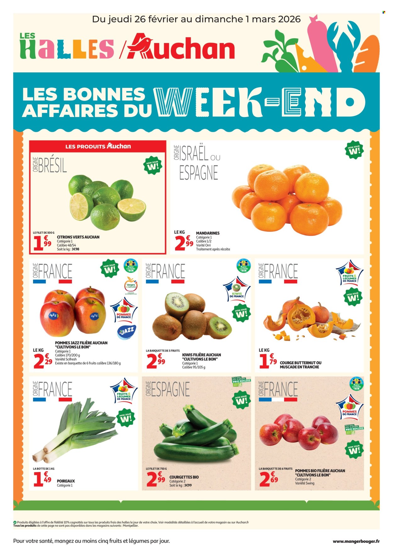 Catalogue Auchan - 26/02/2026 - 01/03/2026. Page 1