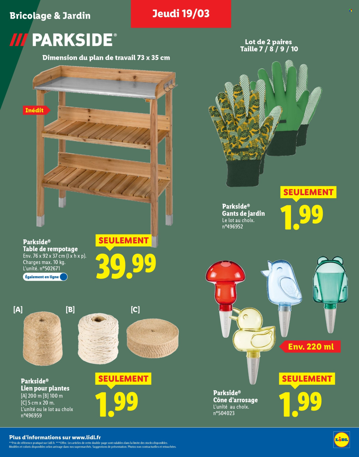 Catalogue Lidl - 02/03/2026 - 23/03/2026. Page 29