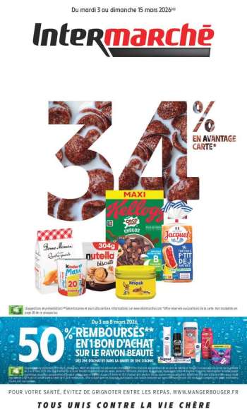 Catalogue Intermarché Super - 03/03/2026 - 15/03/2026.