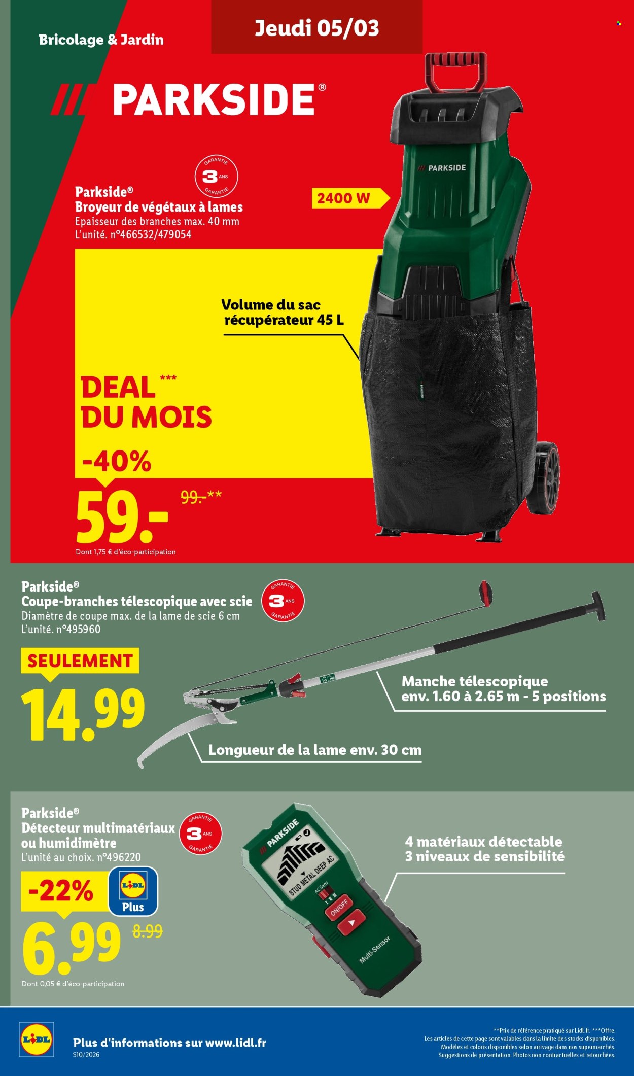 Catalogue Lidl - 05/03/2026 - 11/03/2026. Page 34