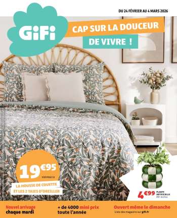 Catalogue GiFi - 24/02/2026 - 04/03/2026.