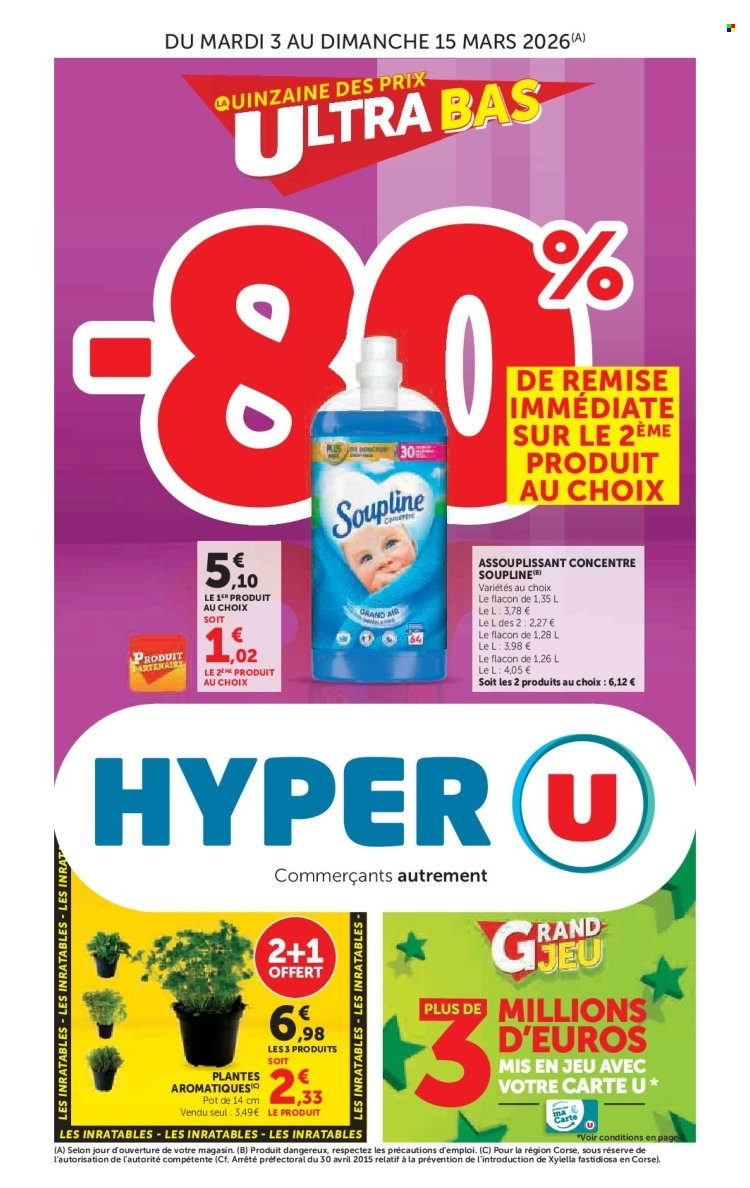 Catalogue HYPER U - 03/03/2026 - 15/03/2026. Page 1