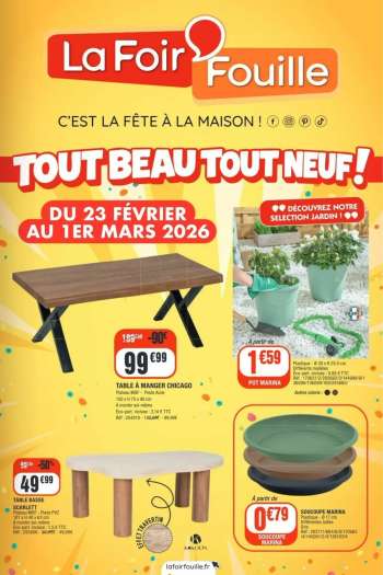 Catalogue La Foir'Fouille - 23/02/2026 - 01/03/2026.