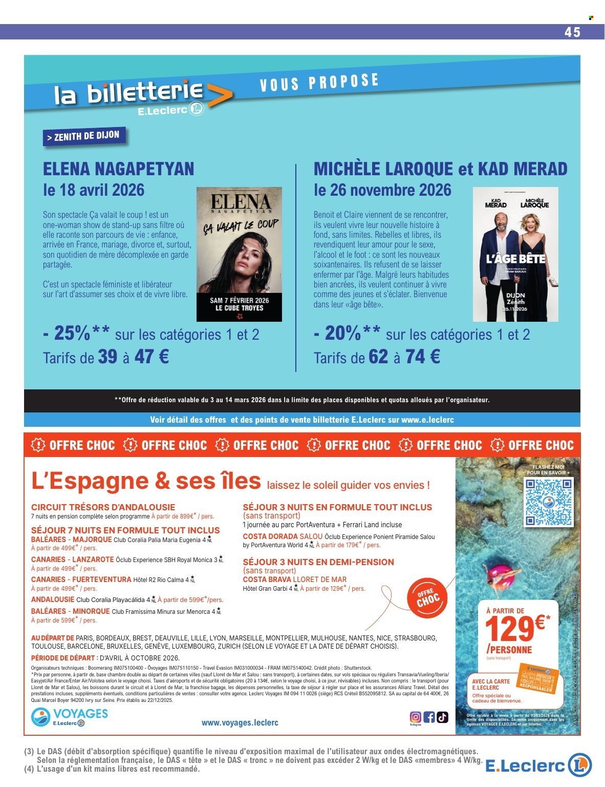 Catalogue E.Leclerc - 03/03/2026 - 14/03/2026. Page 45