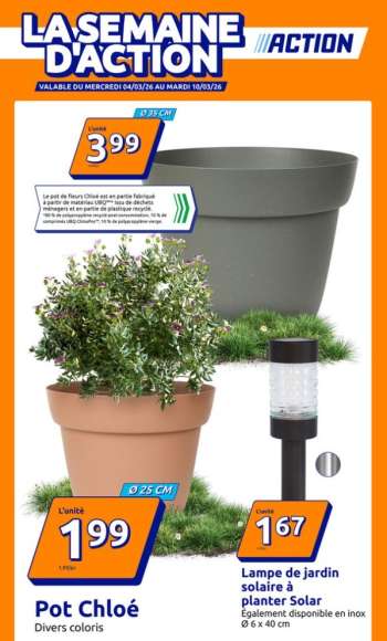 Catalogue Action - 04/03/2026 - 10/03/2026.