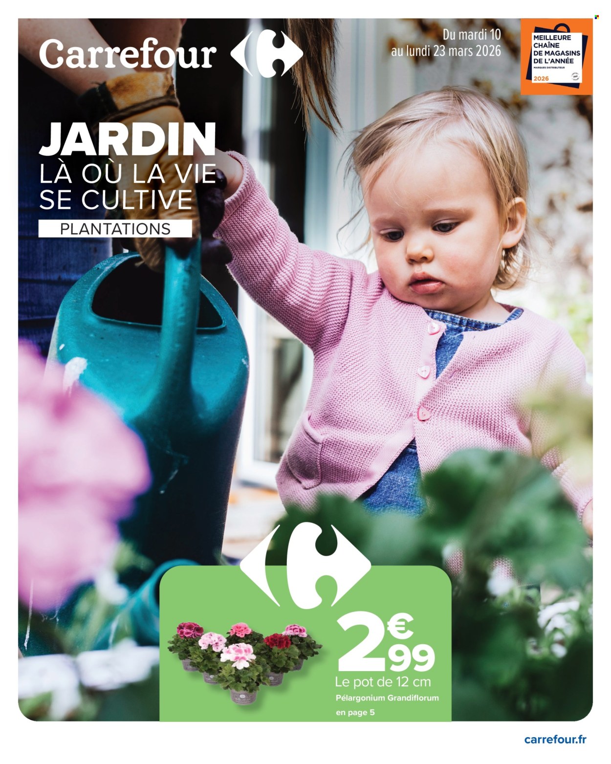 Catalogue Carrefour Hypermarchés - 10/03/2026 - 23/03/2026. Page 1