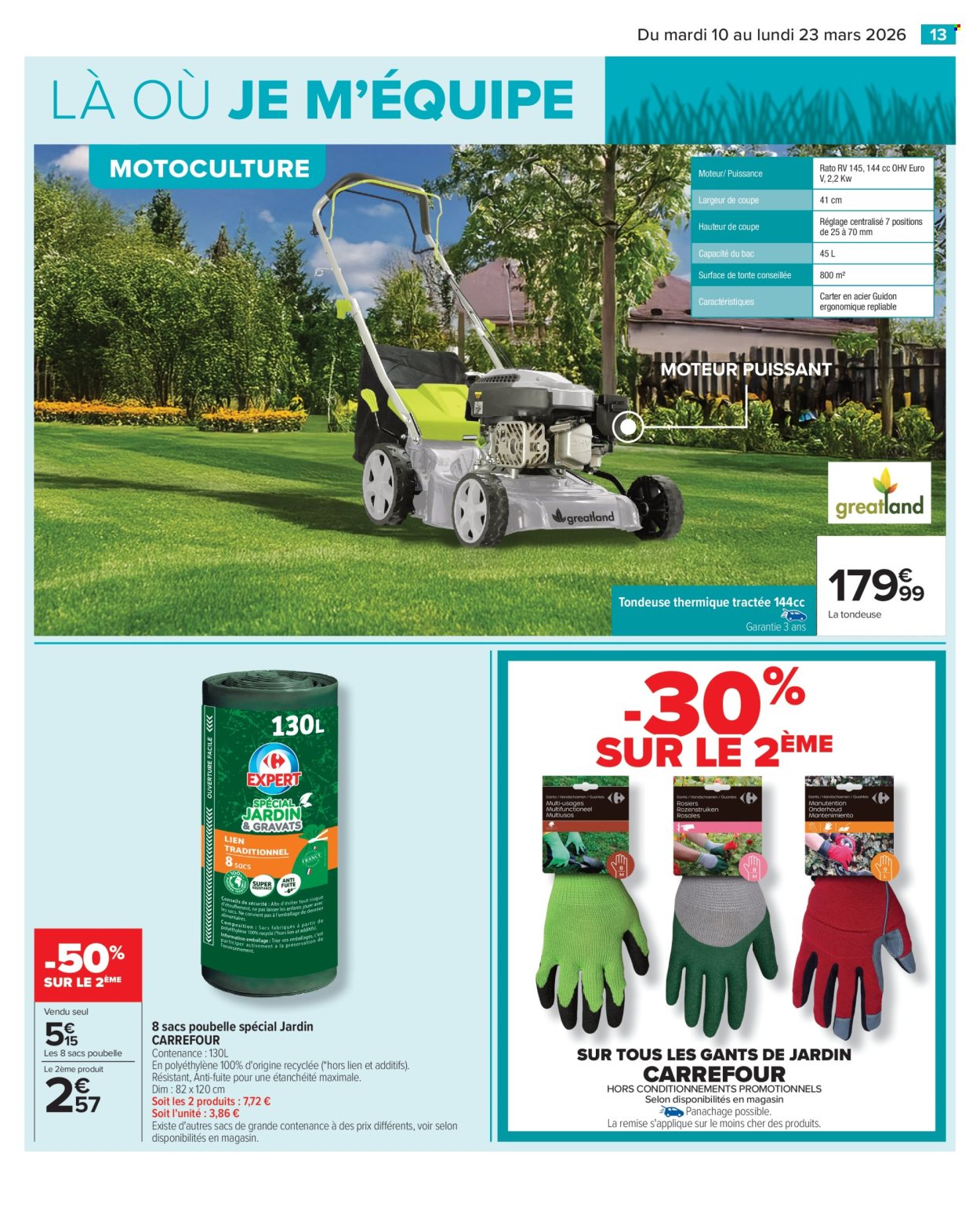 Catalogue Carrefour Hypermarchés - 10/03/2026 - 23/03/2026. Page 13