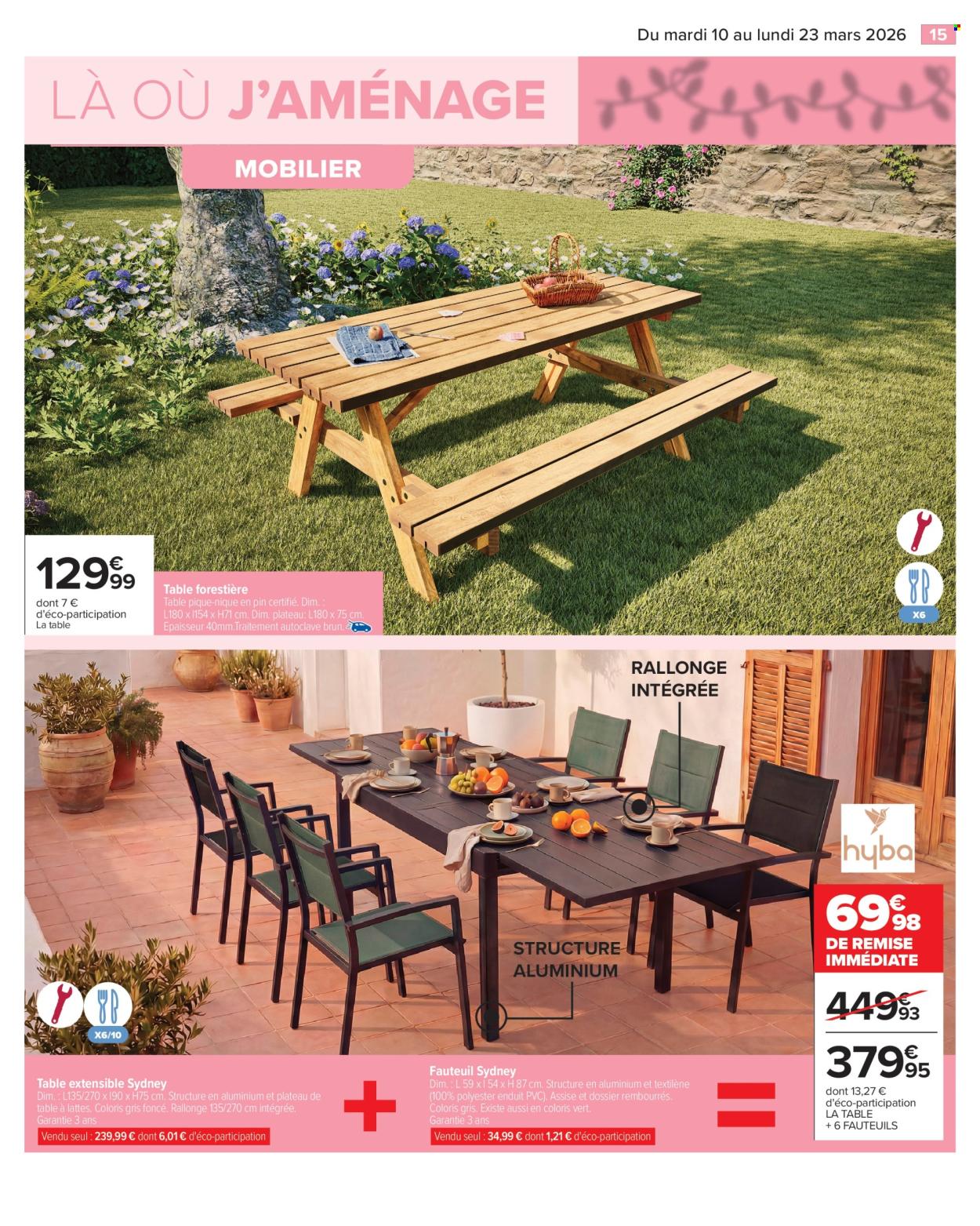 Catalogue Carrefour Hypermarchés - 10/03/2026 - 23/03/2026. Page 15