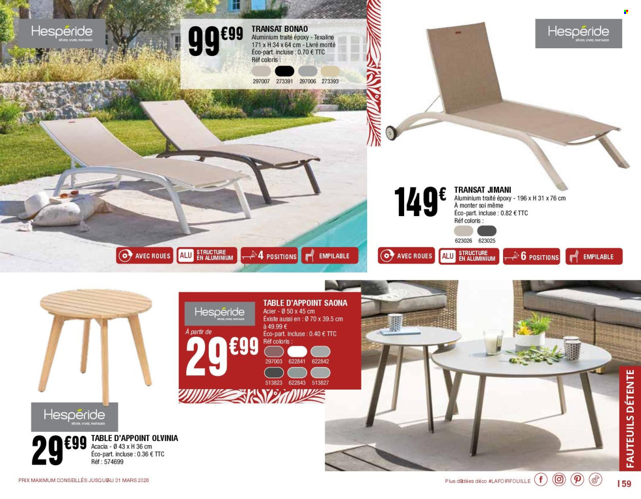 Catalogue La Foir'Fouille - 09/03/2026 - 31/03/2026. Page 59