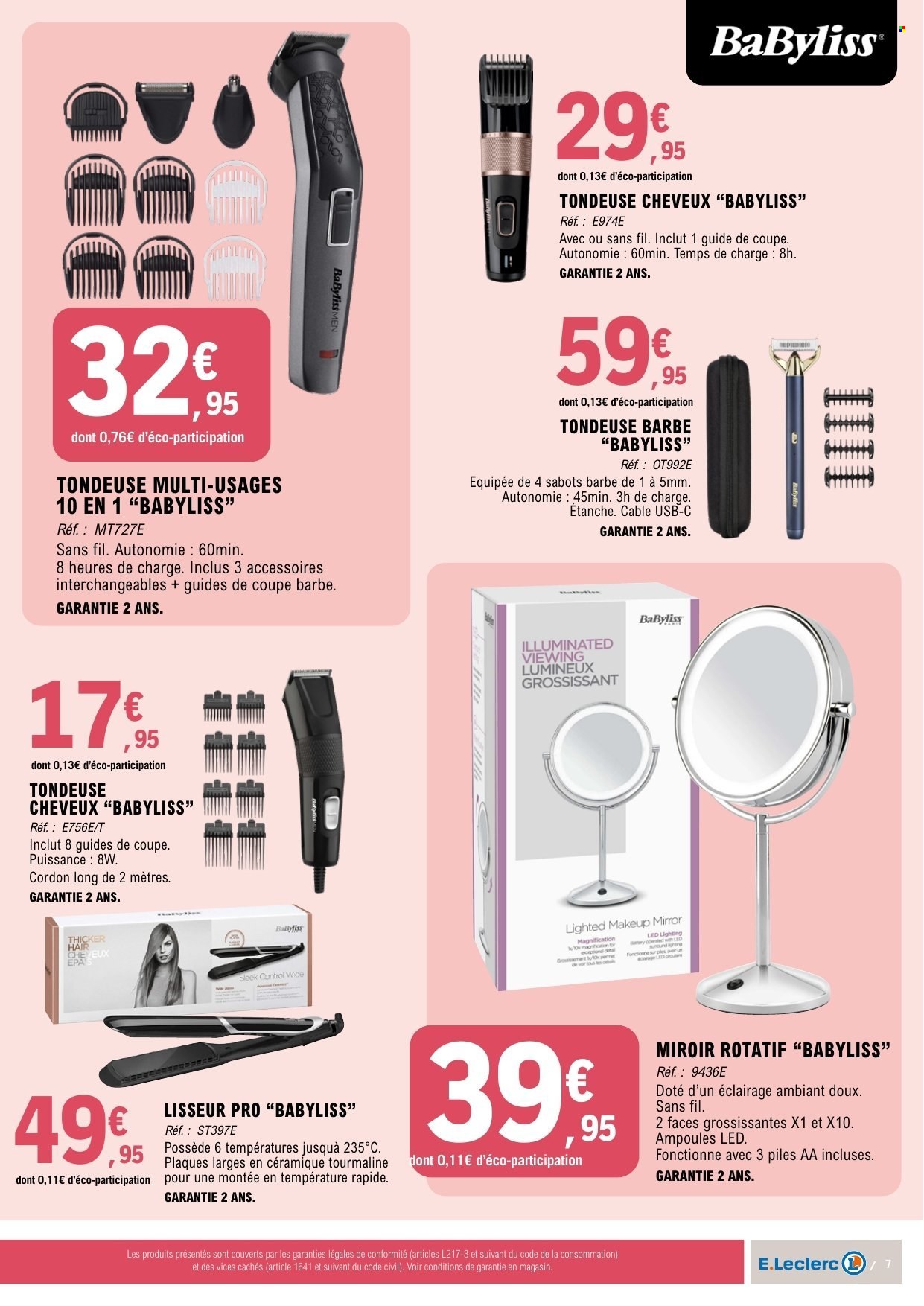 Catalogue E.Leclerc - 10/03/2026 - 22/03/2026. Page 7