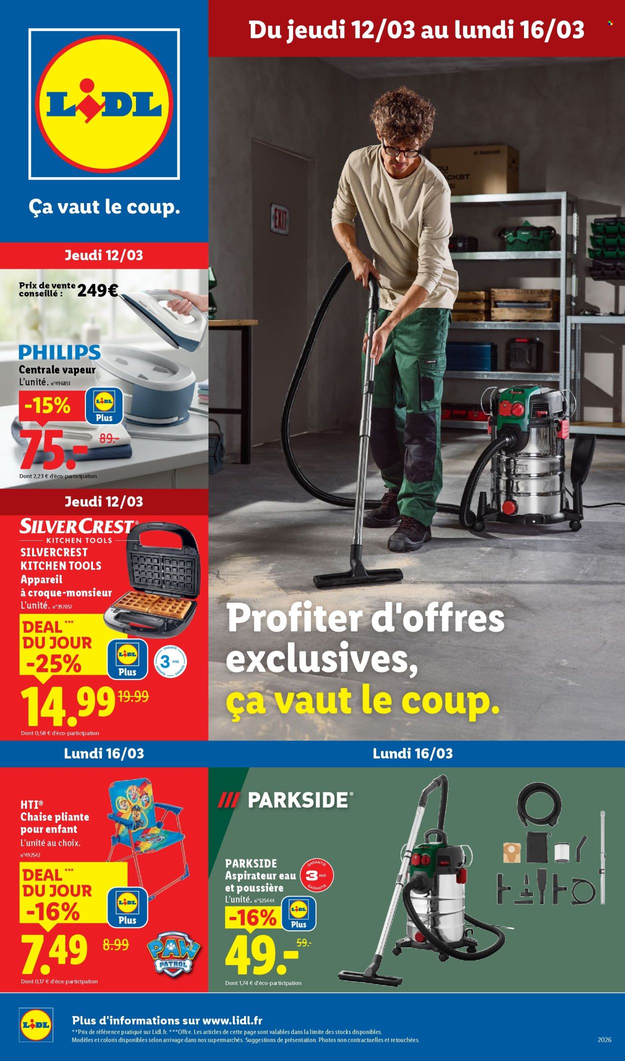 Catalogue Lidl - 12/03/2026 - 16/03/2026. Page 1