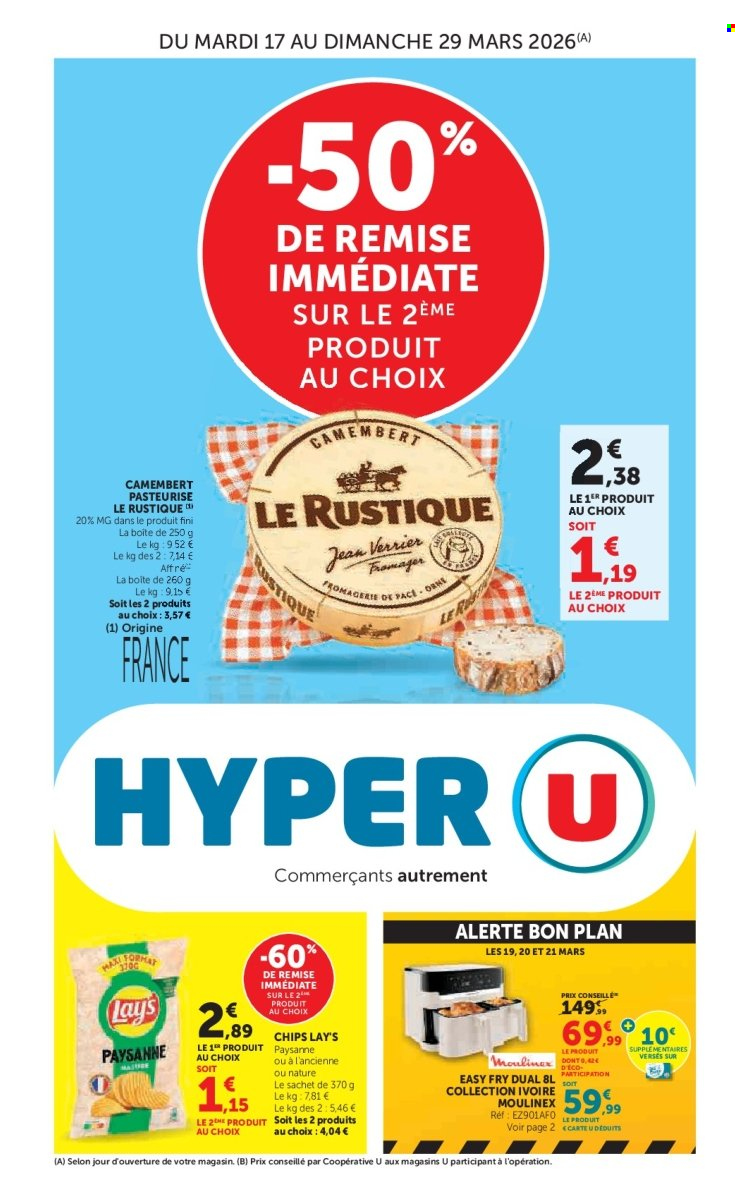 Catalogue HYPER U - 17/03/2026 - 29/03/2026. Page 1