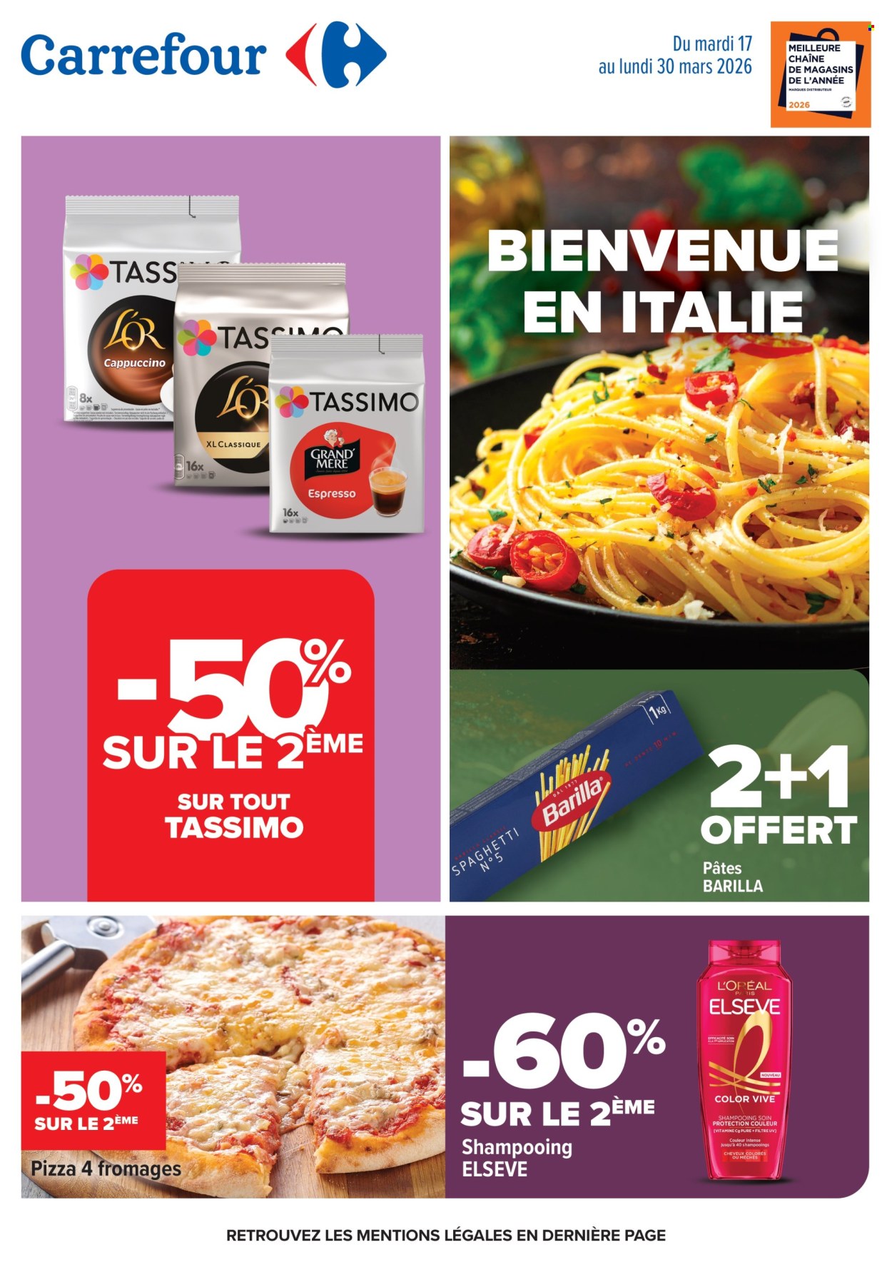 Catalogue Carrefour Hypermarchés - 17/03/2026 - 30/03/2026. Page 1