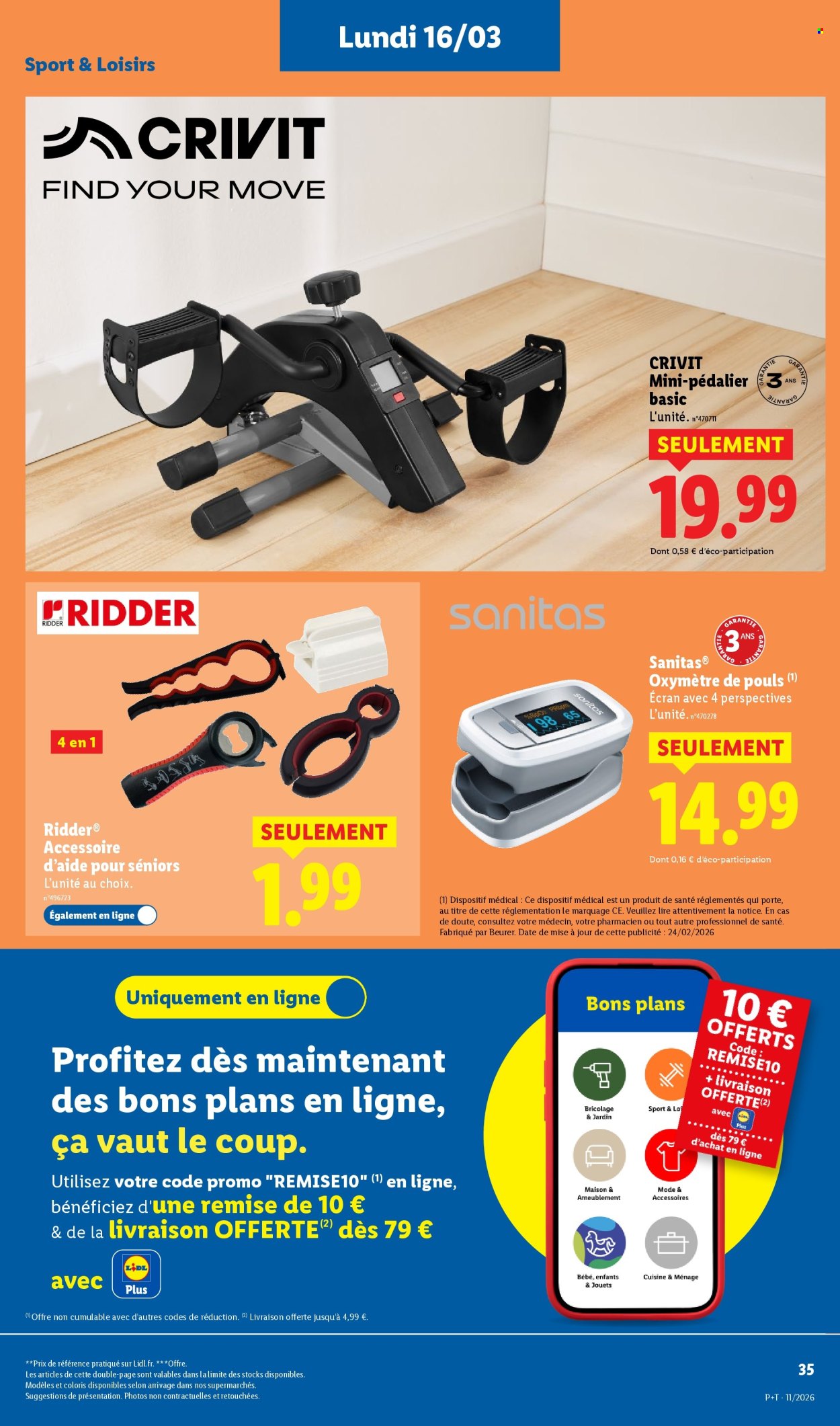 Catalogue Lidl - 16/03/2026 - 19/03/2026. Page 16