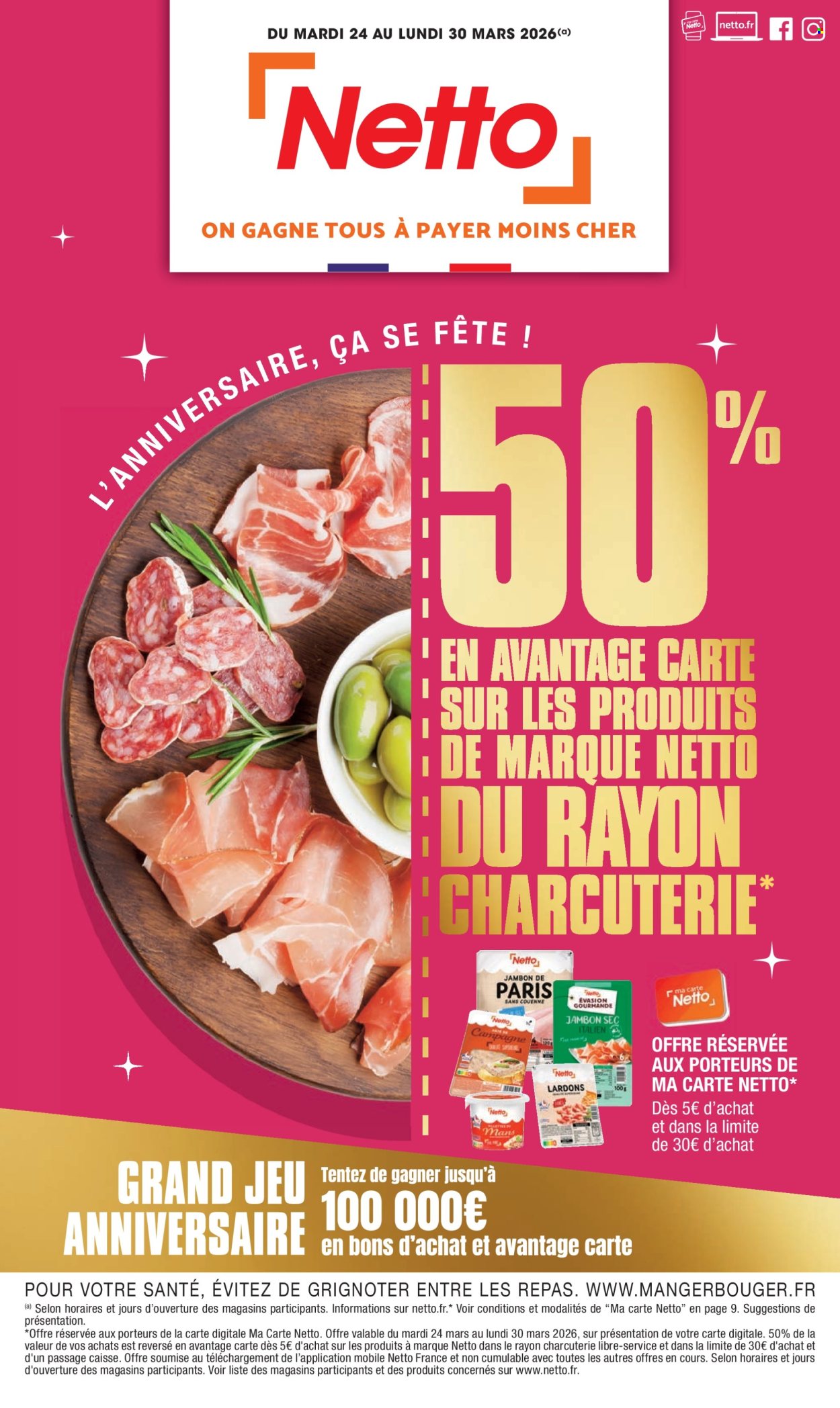 Catalogue Netto - 24/03/2026 - 30/03/2026. Page 1