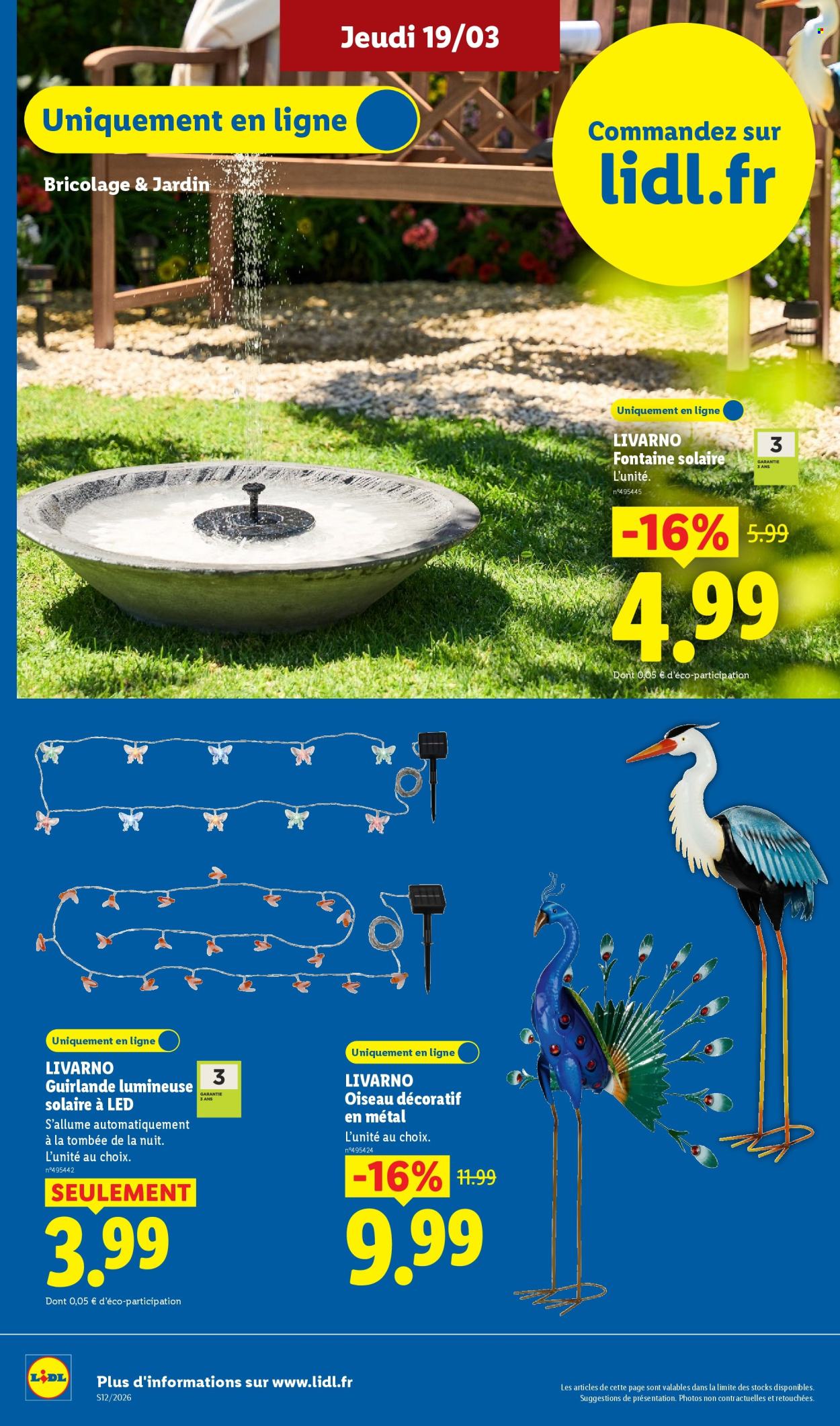 Catalogue Lidl - 16/03/2026 - 19/03/2026. Page 12