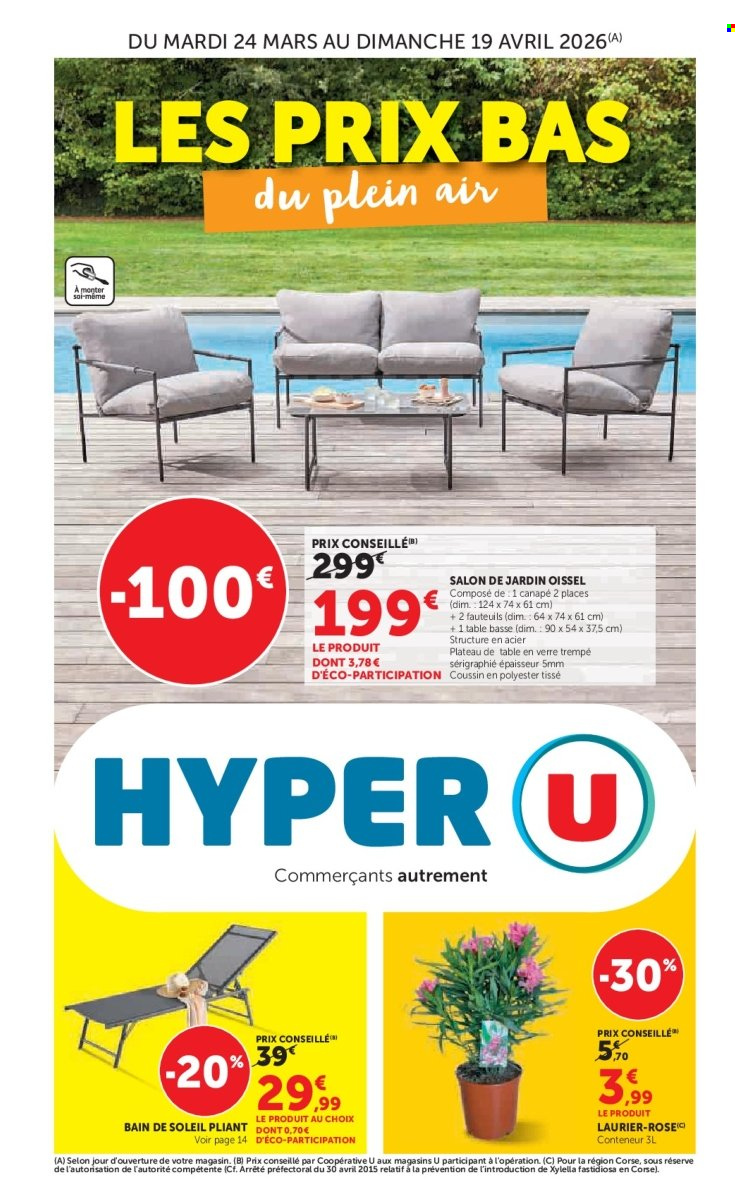 Catalogue HYPER U - 24/03/2026 - 19/04/2026. Page 1