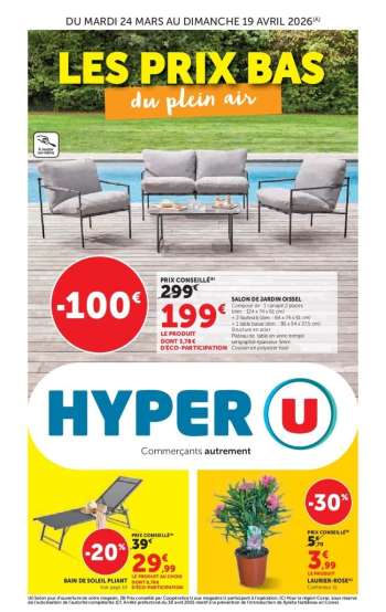Catalogue HYPER U - 24/03/2026 - 19/04/2026.