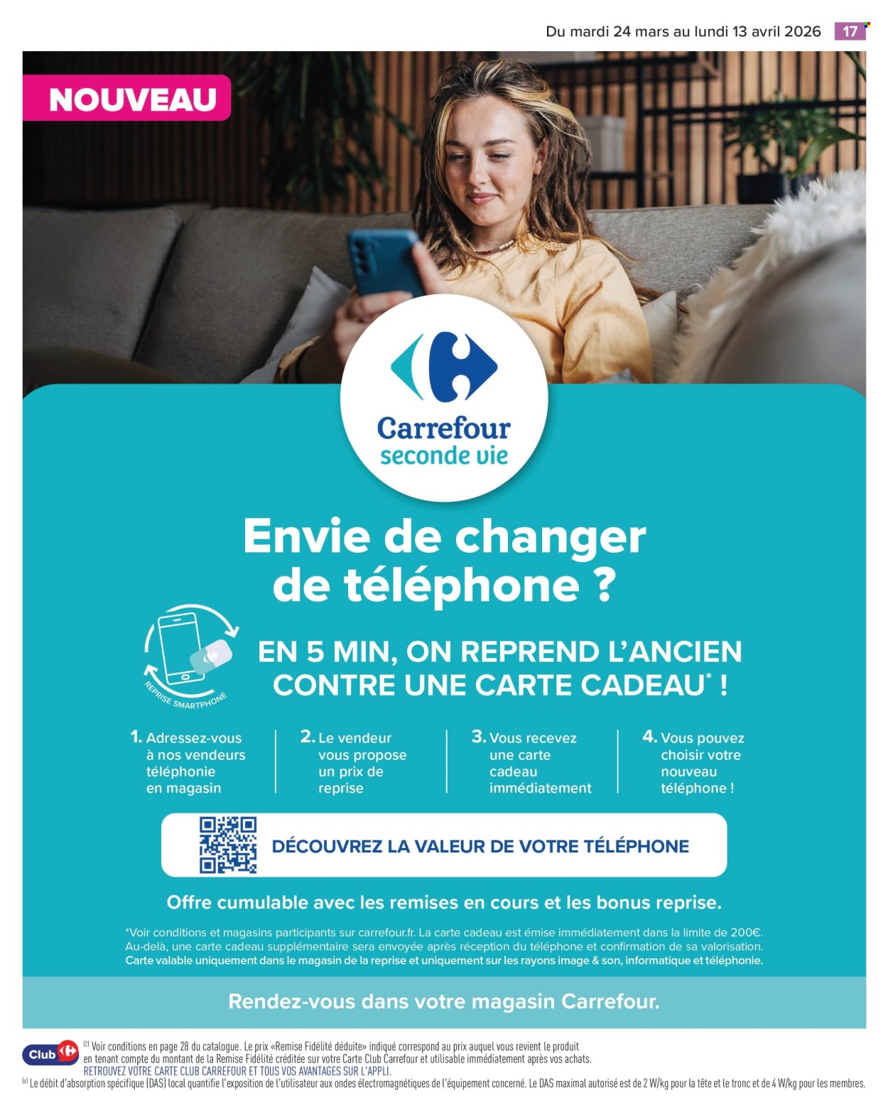 Catalogue Carrefour Hypermarchés - 24/03/2026 - 13/04/2026. Page 17
